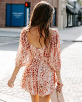 Alize Printed Romper - Rust Multi OLIV-001